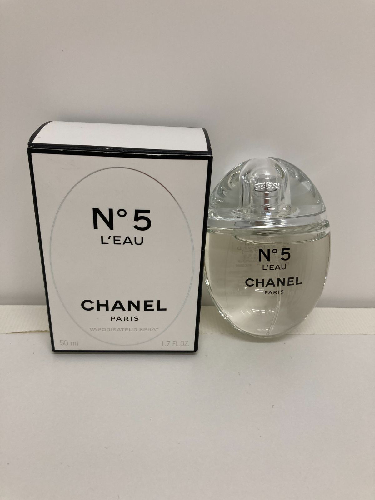 Y172[06]Y5471(香水) CHANEL/シャネル　No5　L’EAU/ローオードゥトワレットD　50ml 目立った傷や汚れなし 6/8出品
