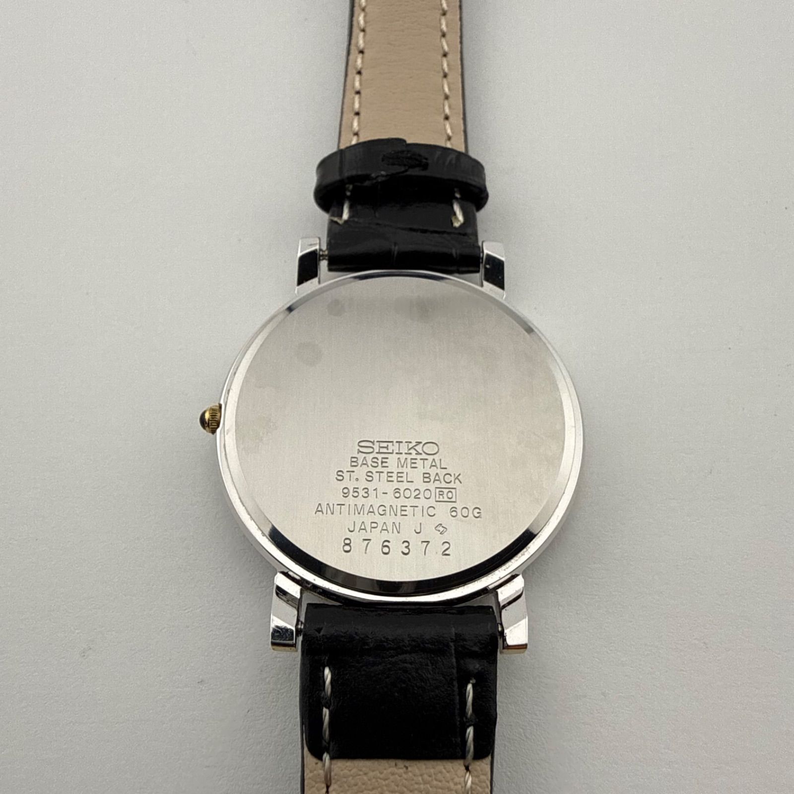 SEIKO 9531-6020 セイコー DOLCE ドルチェ メンズ 腕時計 クォーツ 