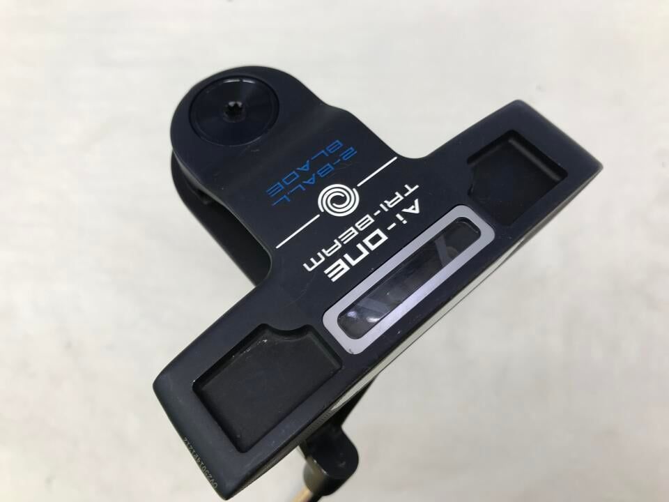 オデッセイ　Ai-ONE TRI-BEAM 2-BALL BLADE　パター　中古　ゴルフドゥ！荒川沖店【最短即日発送】