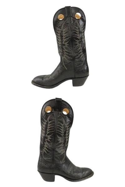 ノコナ NOCONA BOOTS ウエスタンブーツ 7 Dブラック レザー カウボーイ 5018