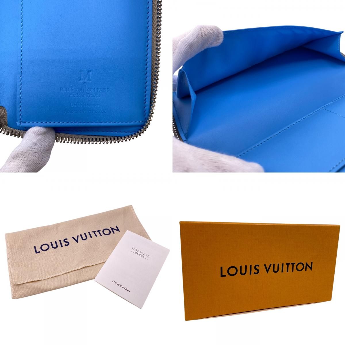 LOUIS VUITTON ルイヴィトン ビトン M81573 ジッピーウォレットヴェルティカル ラウンドファスナー トリヨン・クライミング レザー 長財布
