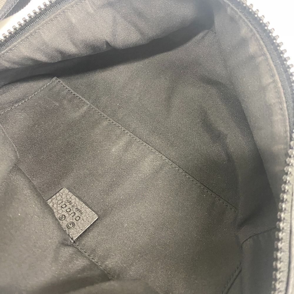 GUCCI/グッチ GGナイロン ナイロン ボディバッグ ブラック ユニセックス ブランド
