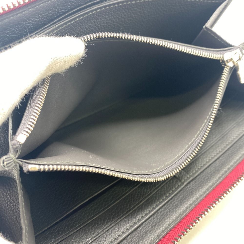 LOUIS VUITTON/ルイヴィトン ビトン ジッピー LVロゴロックミー レザー 長財布 ワインレッド レディース ブランド