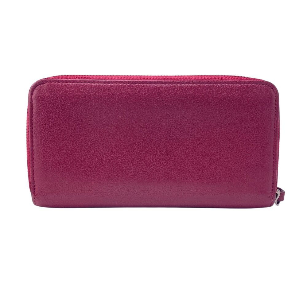LOUIS VUITTON/ルイヴィトン ビトン ジッピー LVロゴロックミー レザー 長財布 ワインレッド レディース ブランド