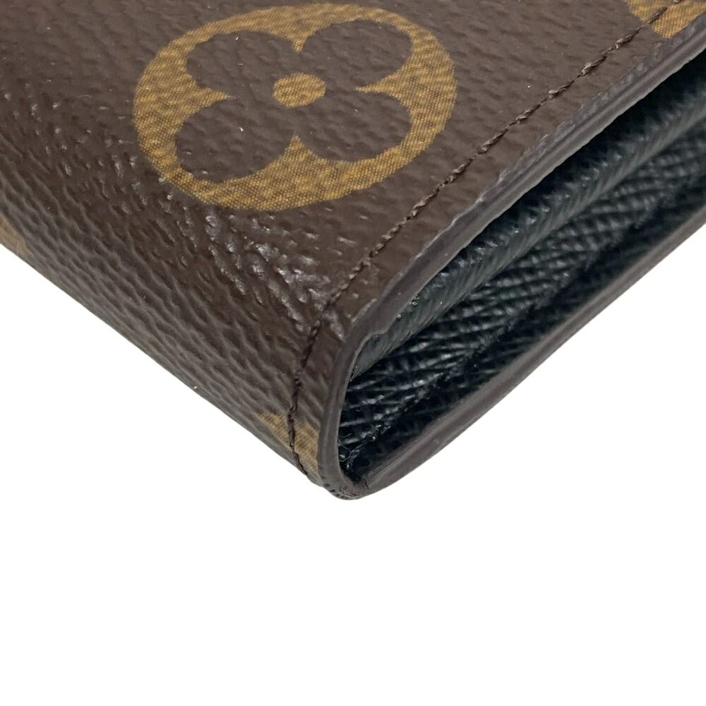 LOUIS VUITTON/ルイヴィトン ビトン M80726 ポルトフォイ ユ サラ モノグラムジャイアントリバース レザー 長財布 ブラウン レディース
