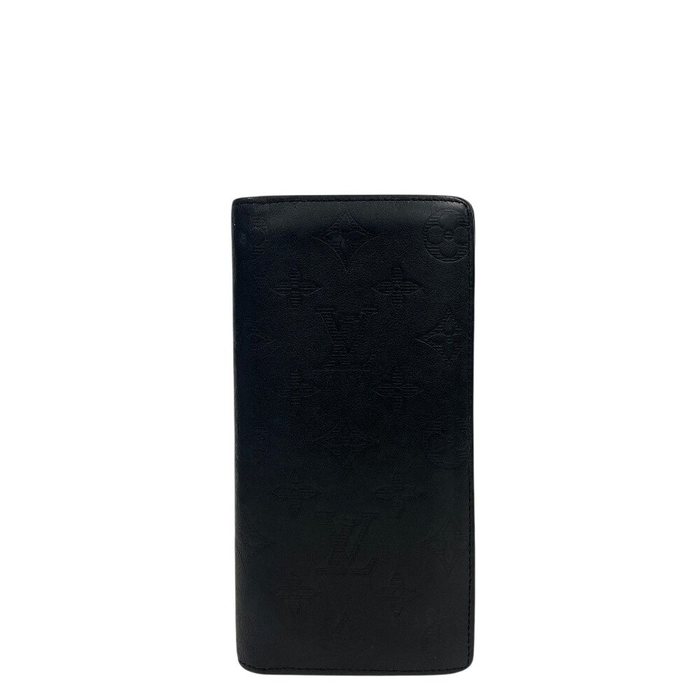 LOUIS VUITTON/ルイヴィトン ビトン M62900 ポルトフォイユ・ブラザ モノグラムシャドウ レザーシャドウ 長財布 ブラック メンズ ブランド LOUIS VUITTON/ルイヴィトン ビトン M62900 ポルトフォイユ・ブラザ モノグラムシャドウ レザーシャドウ 長財布 ブラック メンズ ブランド