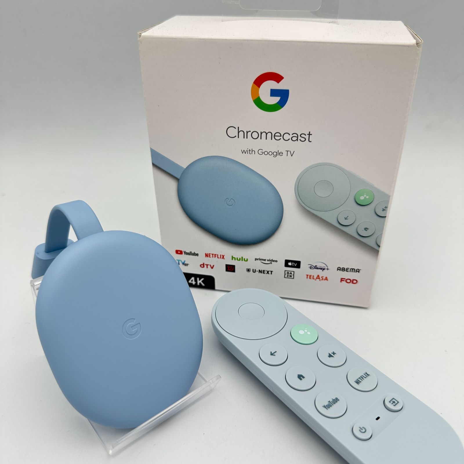 Google Chromecast with Google TV 4K 未開封 開封済・未使用品】Google Chromecast with Google TV (4K