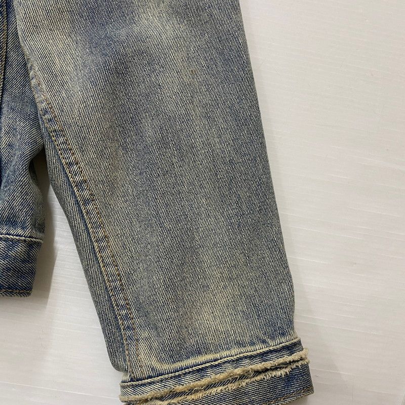 【中古品】 424 フォートゥーフォー 2015 DISTRESSED DENIM JACKET ダメージ デニムジャケット アウター Gジャン 【142-260608-ss-05-tei】 【中古品】 424 フォートゥーフォー 2015 DISTRESSED DENIM JACKET ダメージ デニムジャケット アウター Gジャン 【142-260608-ss-05-tei】