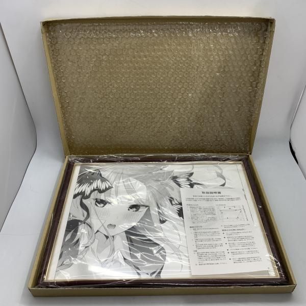 【中古】開封)五等分の花嫁展 春場ねぎ先生複製サイン入り複製原稿/二乃A[10]