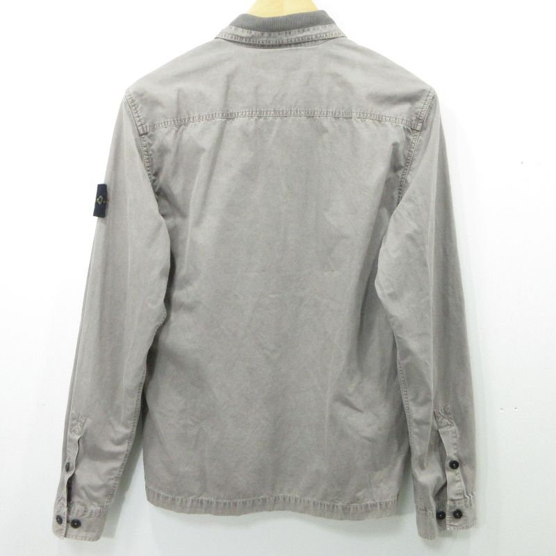 【三重本店】 中古 STONE ISLAND | ストーンアイランド 長袖シャツ Tela Cotton Pocket Over Shirt 5715110KN グレー サイズ:M 【108】 【三重本店】 中古 STONE ISLAND | ストーンアイランド 長袖シャツ Tela Cotton Pocket Over Shirt 5715110KN グレー サイズ:M 【108】