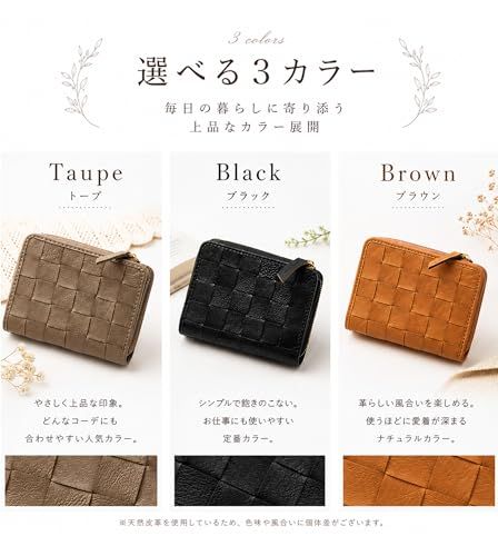 [ZUCCHERO] 二つ折り財布 レディース 本革 大容量 コンパクト 牛革 薄型 小銭入れ カード入れ 軽量 おしゃれ かわいい プレゼントma 4ab19f68