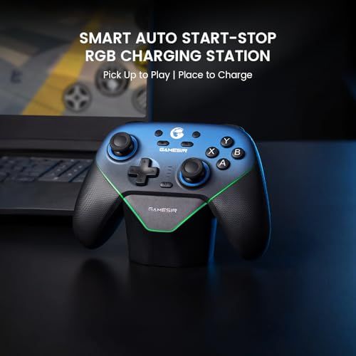 【新品】GameSir Super Nova PCゲームパッド 充電ドック付き PC/Steam/Switch/Switch 2/IOS/Android用ゲーミングコントローラー 無線 2.4Gワイヤレス対応 低遅延 steamコントローラー 04aad743