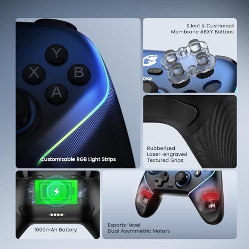 【新品】GameSir Super Nova PCゲームパッド 充電ドック付き PC/Steam/Switch/Switch 2/IOS/Android用ゲーミングコントローラー 無線 2.4Gワイヤレス対応 低遅延 steamコントローラー 04aad743