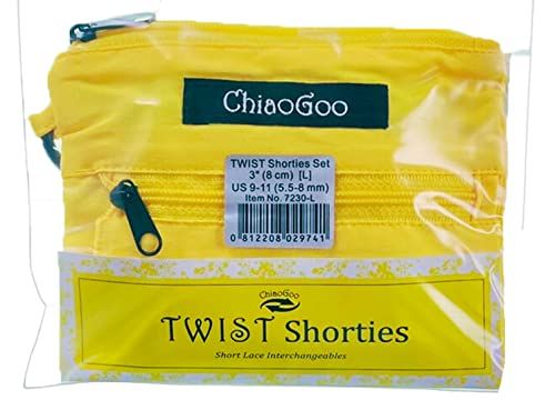 【新品】ChiaoGoo TWIST レース ショート コンボパック 5+8cm 3.50-5.00mm - 1個 75ec8df3