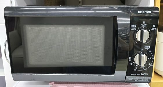 中古品】 アイリスオーヤマ IRIS OHYAMA 18L 電子レンジ 60Hz 西日本