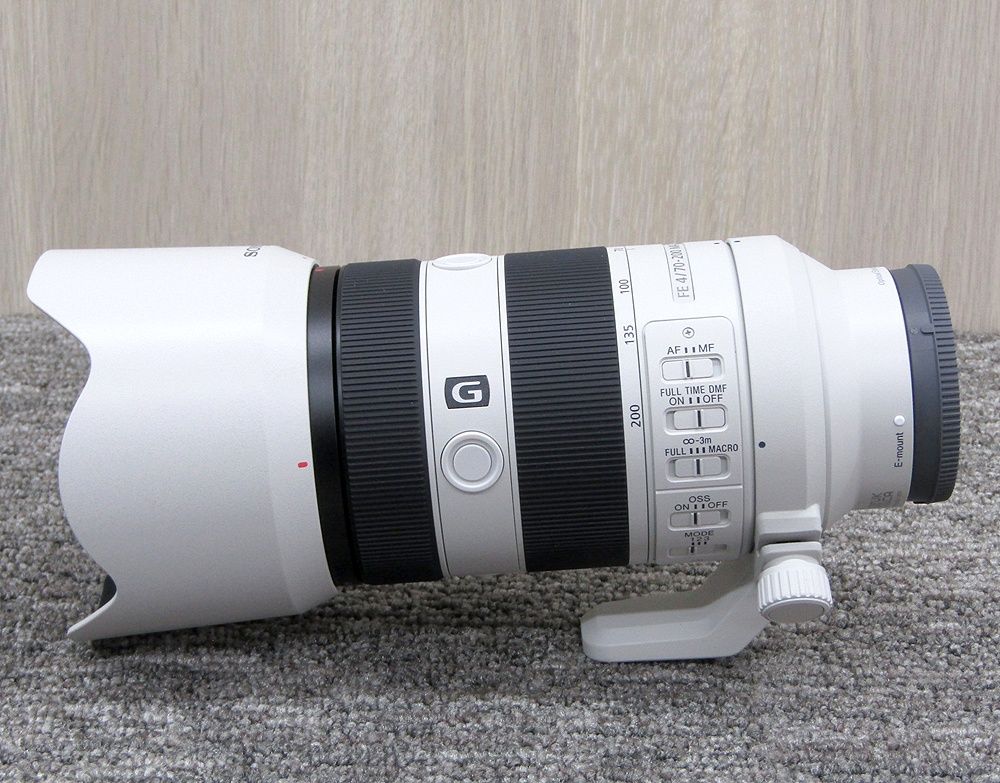 SONY ソニー 望遠ズームレンズ FE 70-200mm F4 Macro G OSSⅡ Eマウント SEL70200G2 カメラレンズ