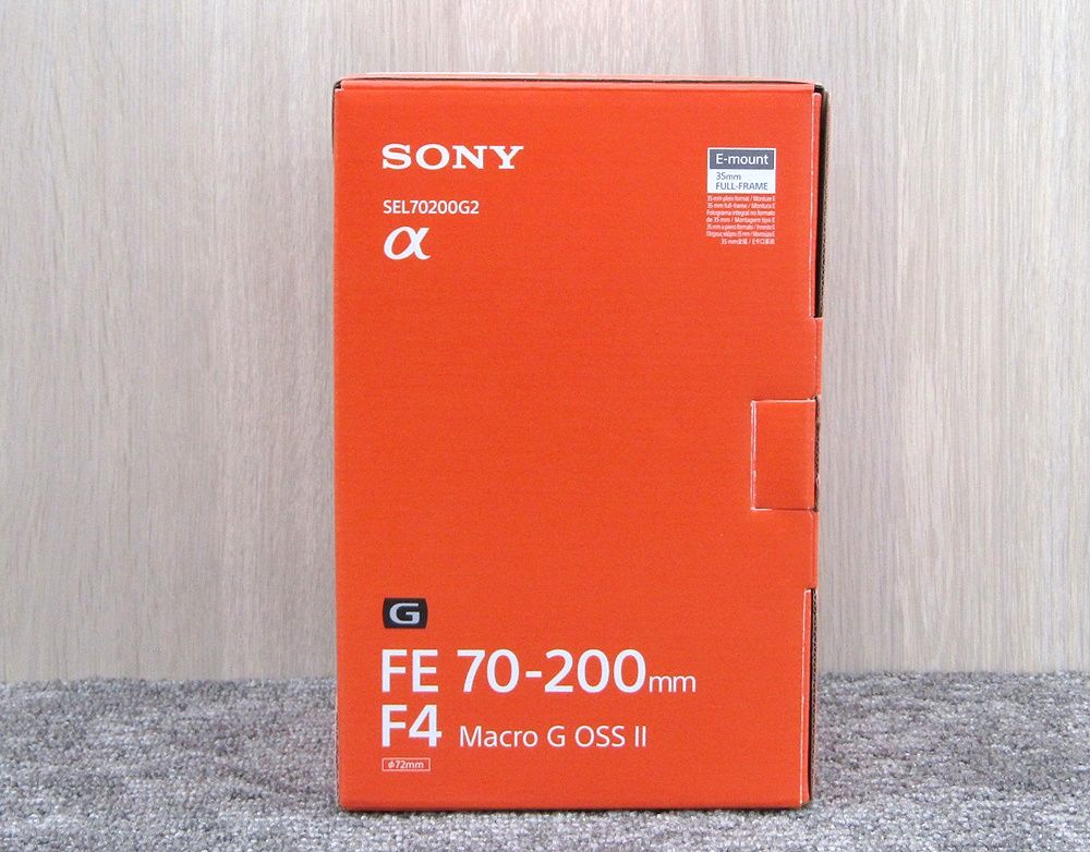 SONY ソニー 望遠ズームレンズ FE 70-200mm F4 Macro G OSSⅡ Eマウント SEL70200G2 カメラレンズ