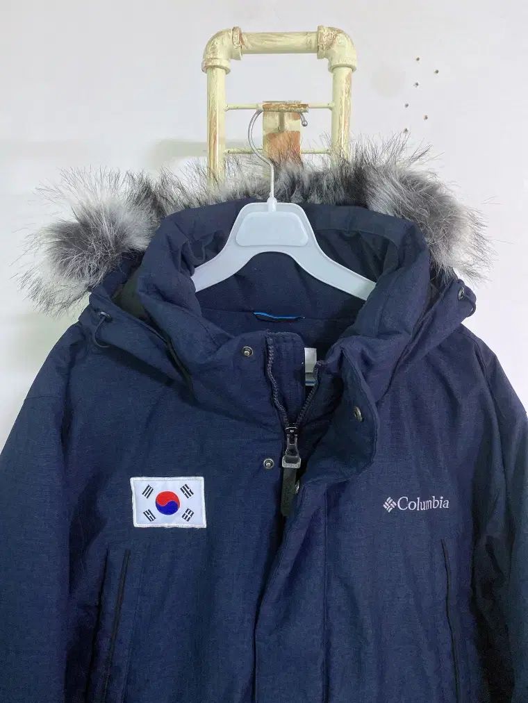モンヴィンテージ(XL)コロンビアダウンコリアWHOハーフダウン