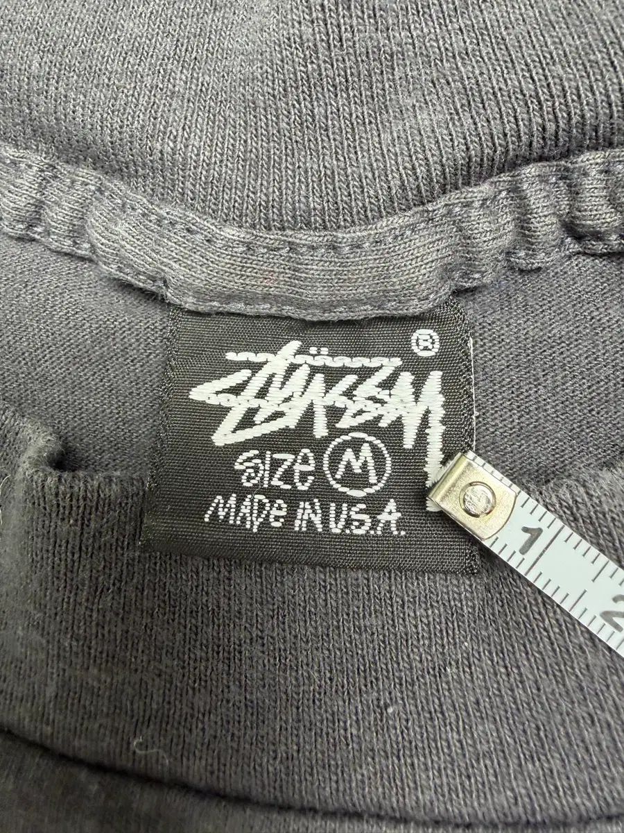 90s Stussy Crown Tee (black)