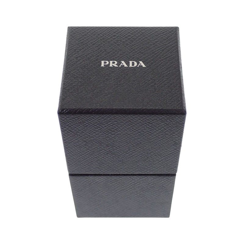 プラダ PRADA Teddy キーチェーンチャーム 1TO062_2HK1_F040X キーホルダー コットン モヘア ホワイト キャメル ブラック ゴールド金具 レディース 箱付き【中古】【Aランク】