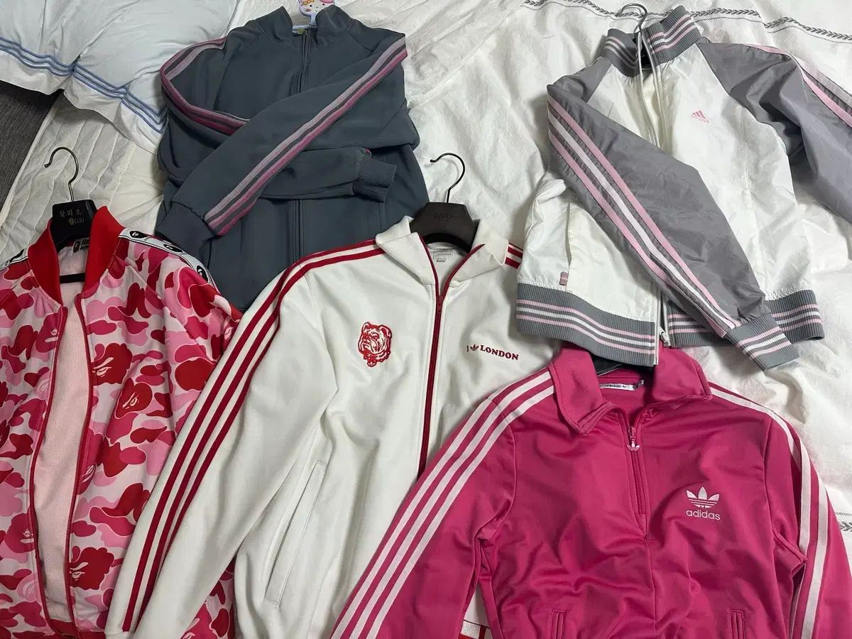 (セットアップ) ヴィンテージ グレー ピンク adidas グラデーション グレー ピンク スポーティー