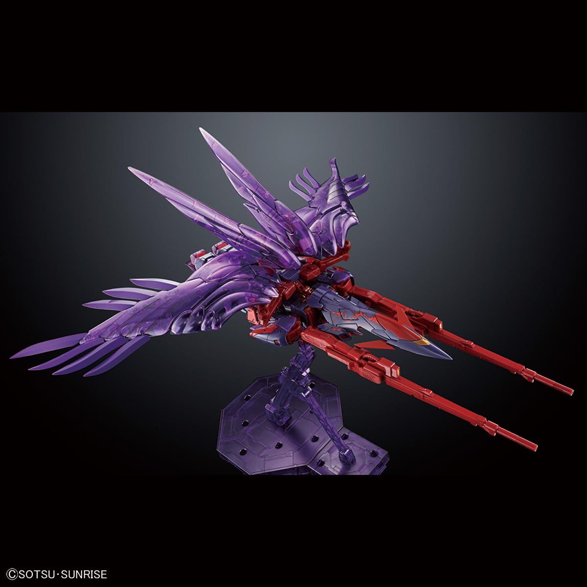 BANDAI SPRITS MG 1/100 XXXG-00W0 ウイングガンダムゼロEW [CROSS CONTRAST COLORS/CLEAR PURPLE] WING GUNDAM ZERO EW [CROSS CONTRAST COLORS/CLE