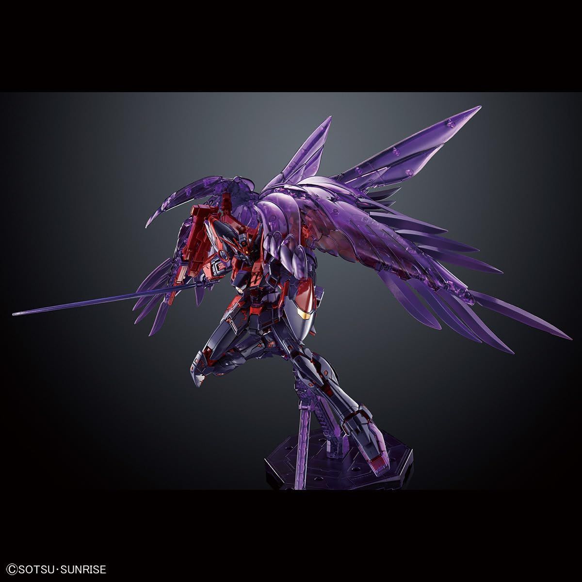 BANDAI SPRITS MG 1/100 XXXG-00W0 ウイングガンダムゼロEW [CROSS CONTRAST COLORS/CLEAR PURPLE] WING GUNDAM ZERO EW [CROSS CONTRAST COLORS/CLE