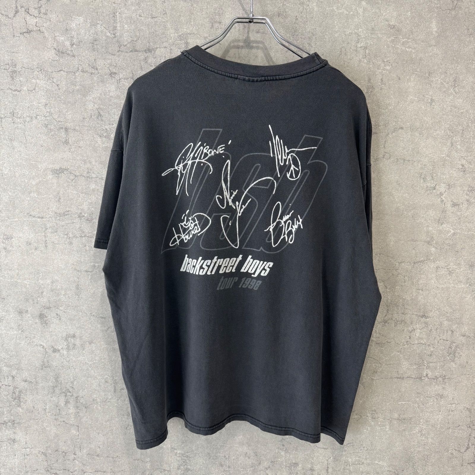 90s BACKSTREET BOYS バックストリートボーイズ 1998 TOUR TEE WINTERLAND XL ウインターランド