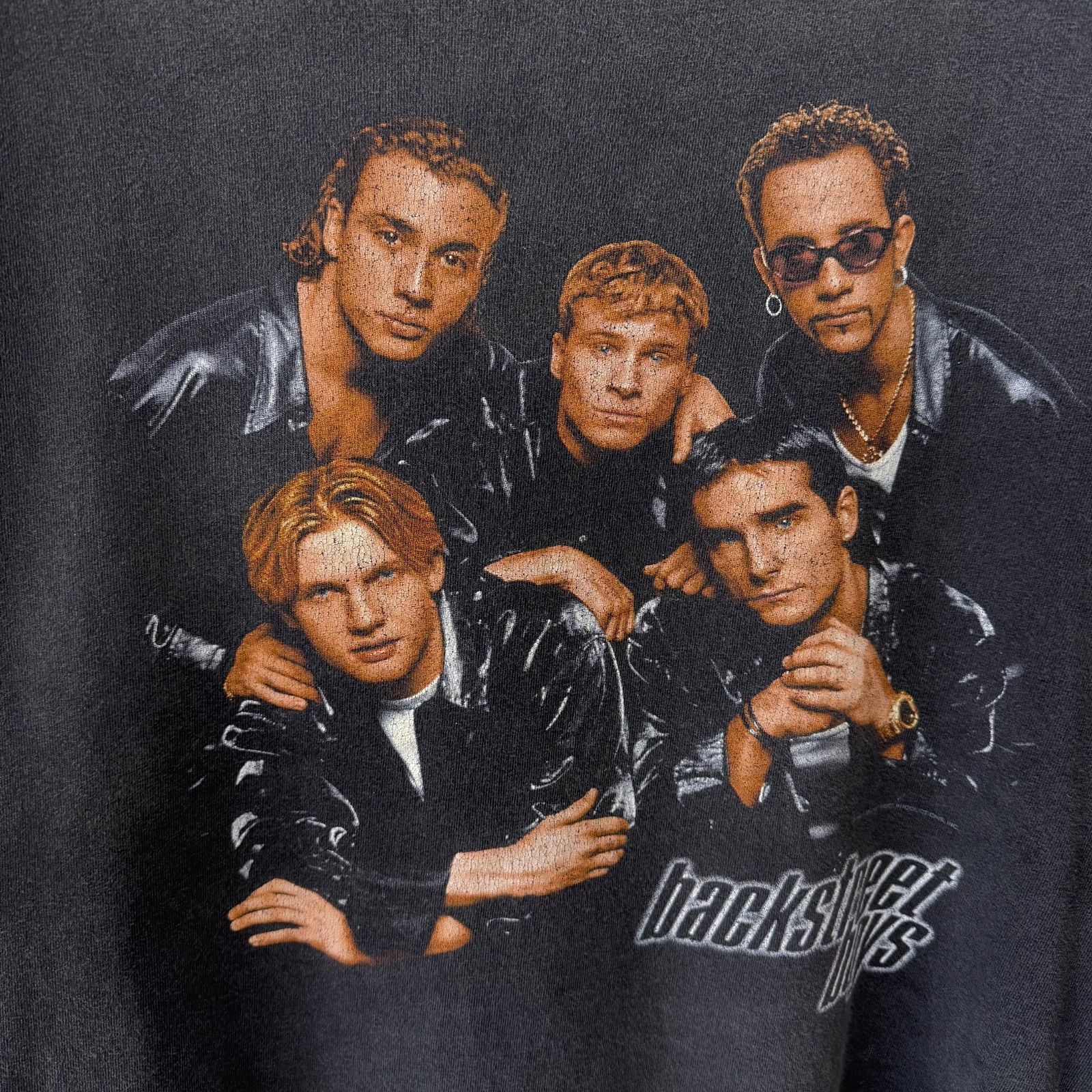 90s BACKSTREET BOYS バックストリートボーイズ 1998 TOUR TEE WINTERLAND XL ウインターランド