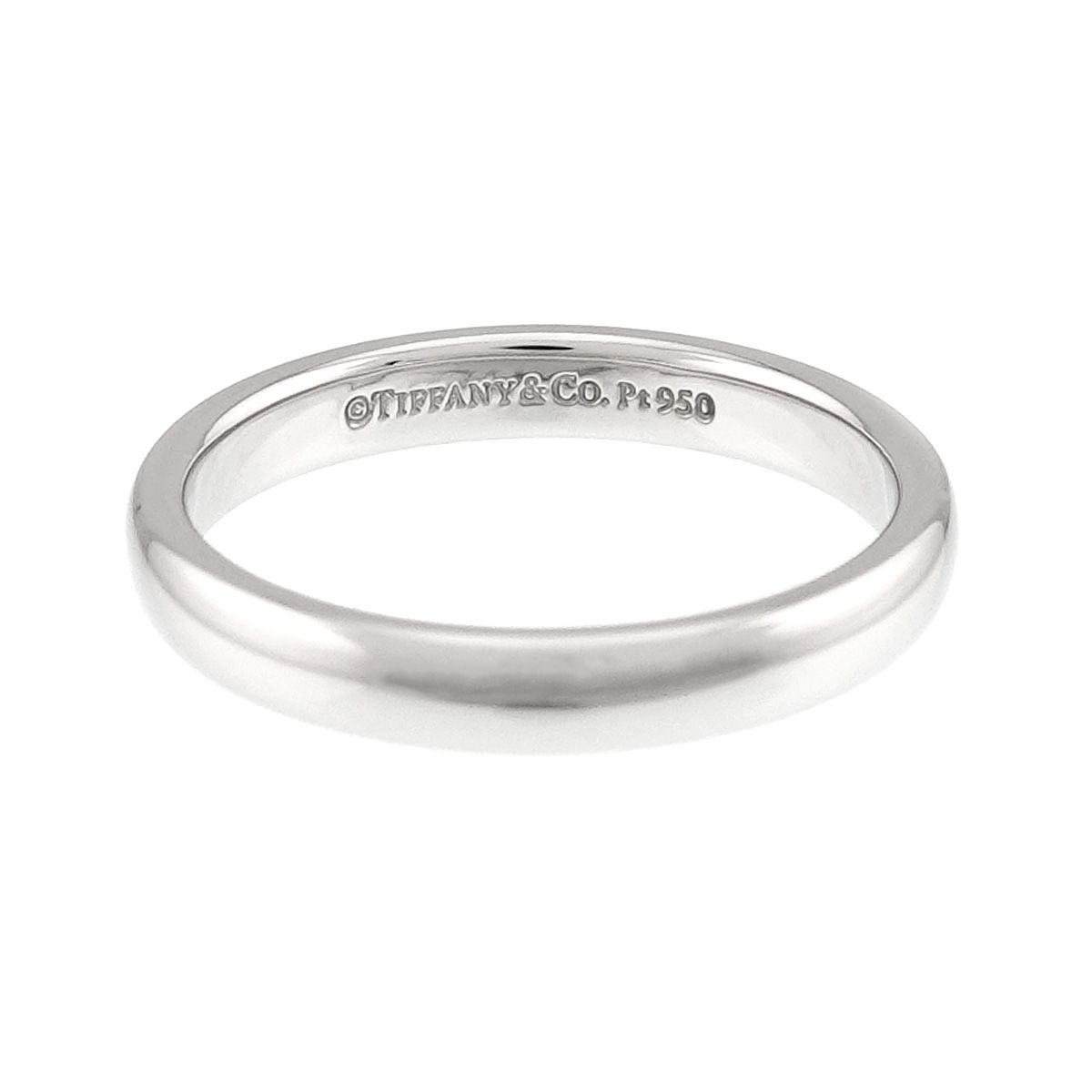 ティファニー TIFFANY&Co. フォーエバー 13号 リング 幅3mm Pt プラチナ 指輪 Forever Ring 90326410