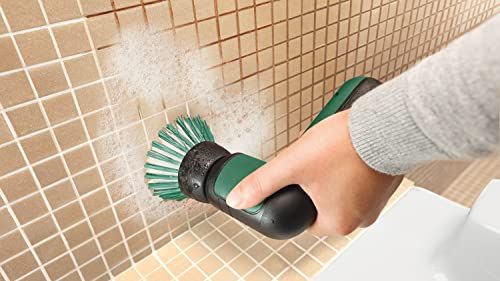 Bosch（ボッシュ）3.6Vコードレスクリーニングブラシ(本体、硬質ブラシ、ディティールブラシ、パットホルダー、ハード磨きバッド、ソフト磨きパット 、MicroUSBケーブル付) BRUSH 防水機能 水回りのお掃除Ju 72d9f414