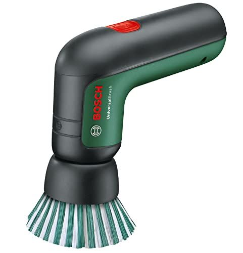 Bosch（ボッシュ）3.6Vコードレスクリーニングブラシ(本体、硬質ブラシ、ディティールブラシ、パットホルダー、ハード磨きバッド、ソフト磨きパット 、MicroUSBケーブル付) BRUSH 防水機能 水回りのお掃除Ju 72d9f414