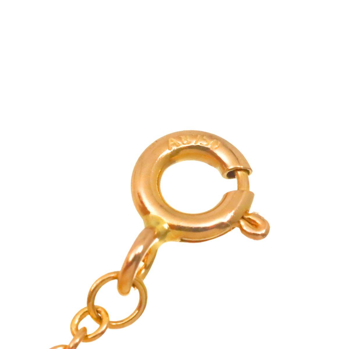 ティファニー TIFFANY&Co. Ｔスマイル ダイヤ ブレスレット 15.5cm K18 PG ピンクゴールド 750 Bracelet 90326474