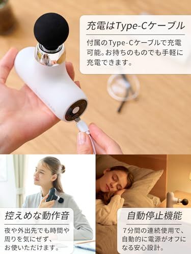【軽量260g×握りやすい設計】ドクターエア 公式ストア エクサガンケア ブラック ハンディーガン コンパクト 母の日 父の日 誕生日 プレゼント ギフト REG-09 BKJu dfbd1e22