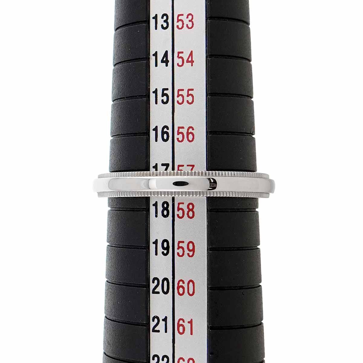 ティファニー TIFFANY&CO. ミルグレイン 17.5号 リング 幅3mm Pt プラチナ 指輪 Milgrain Ring 90326498
