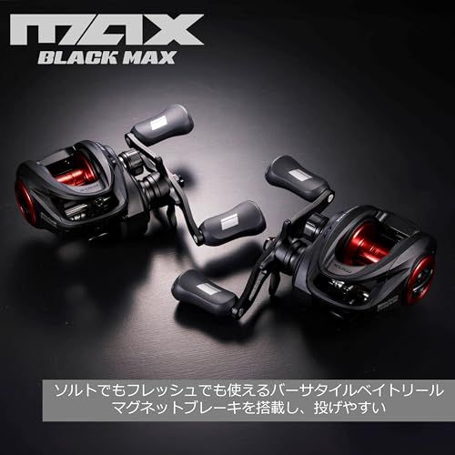 Abu Garcia (アブガルシア) MAX5 BLACKMAX ブラックマックス 各種 ベイトリール ロープロ バス ソルトJu c47422a2