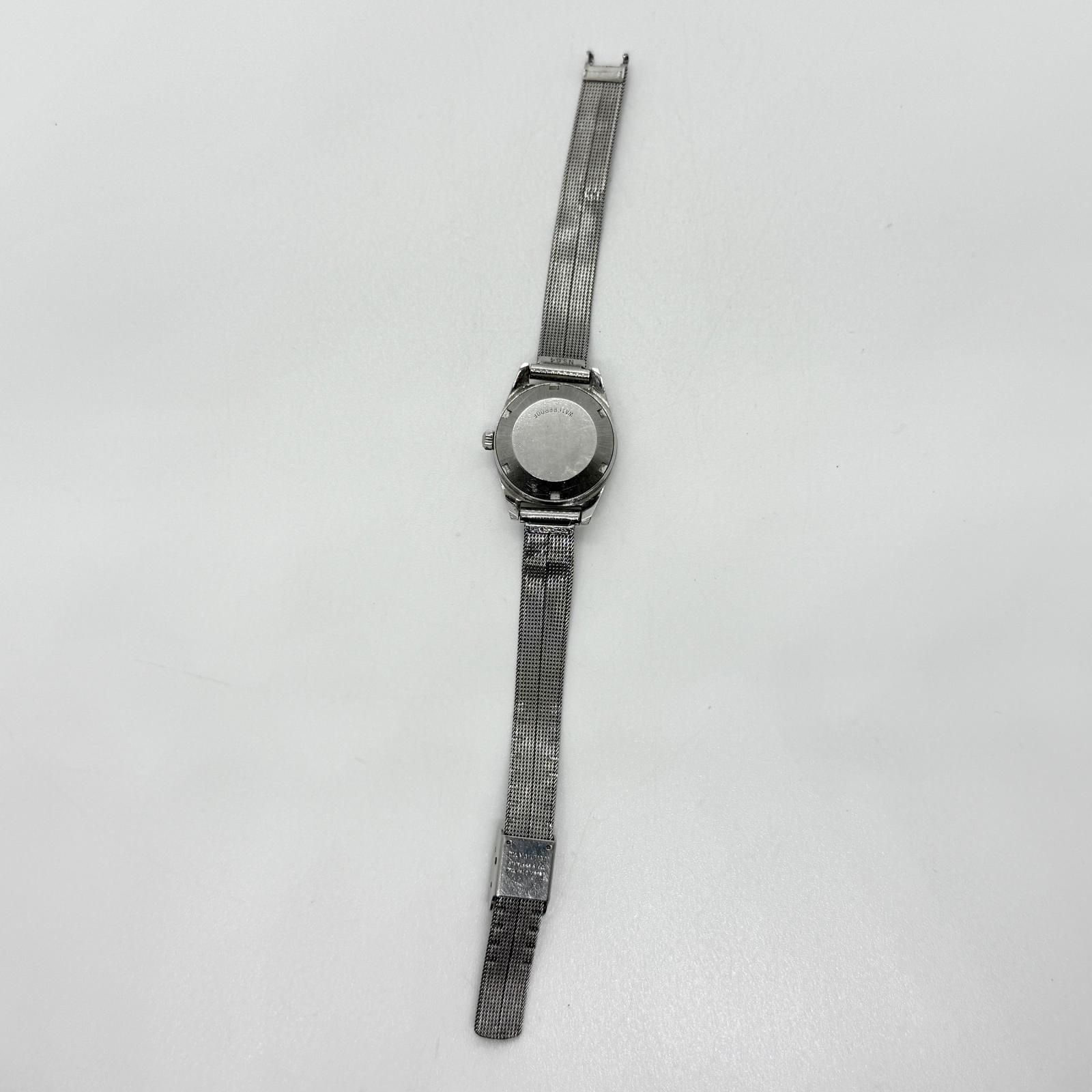 OMEGA オメガ Geneve ジュネーブ 136.041 シルバー AT レディース 腕時計 稼働品