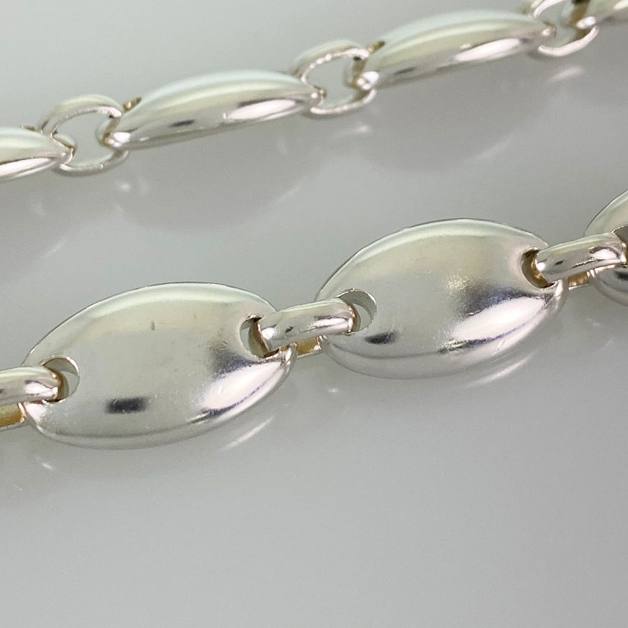 ティファニー TIFFANY&Co. ペブル リンク Sv925 ネックレス sss【中古】