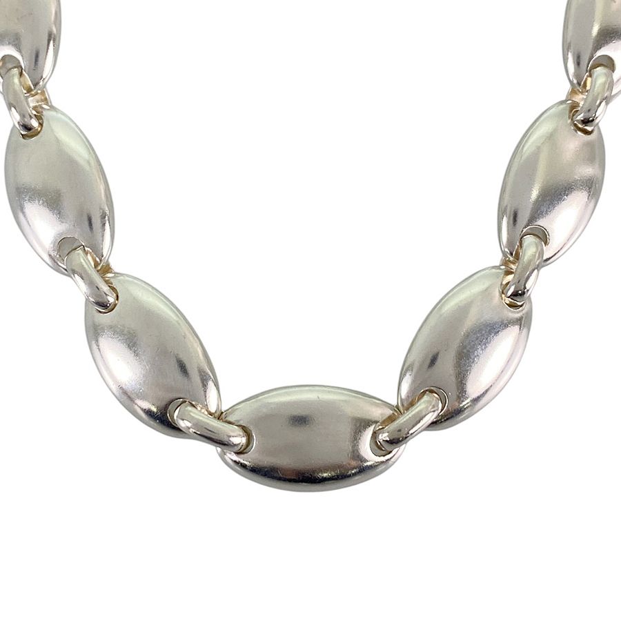 ティファニー TIFFANY&Co. ペブル リンク Sv925 ネックレス sss【中古】