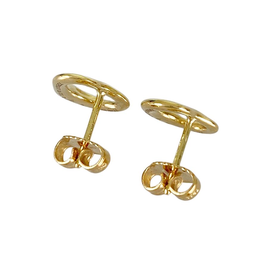 ティファニー TIFFANY&Co. エルサ ペレッティ オープンハート K18YG ピアス sss【中古】