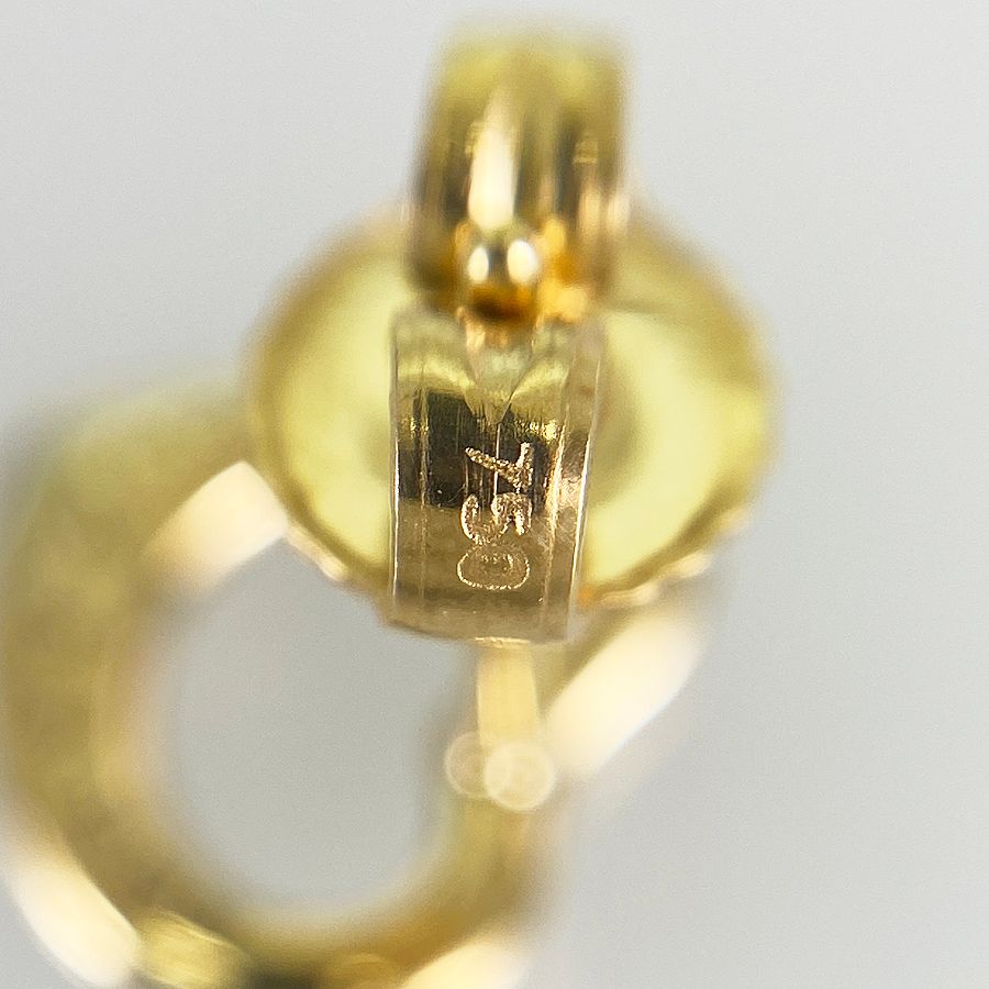 ティファニー TIFFANY&Co. エルサ ペレッティ オープンハート K18YG ピアス sss【中古】