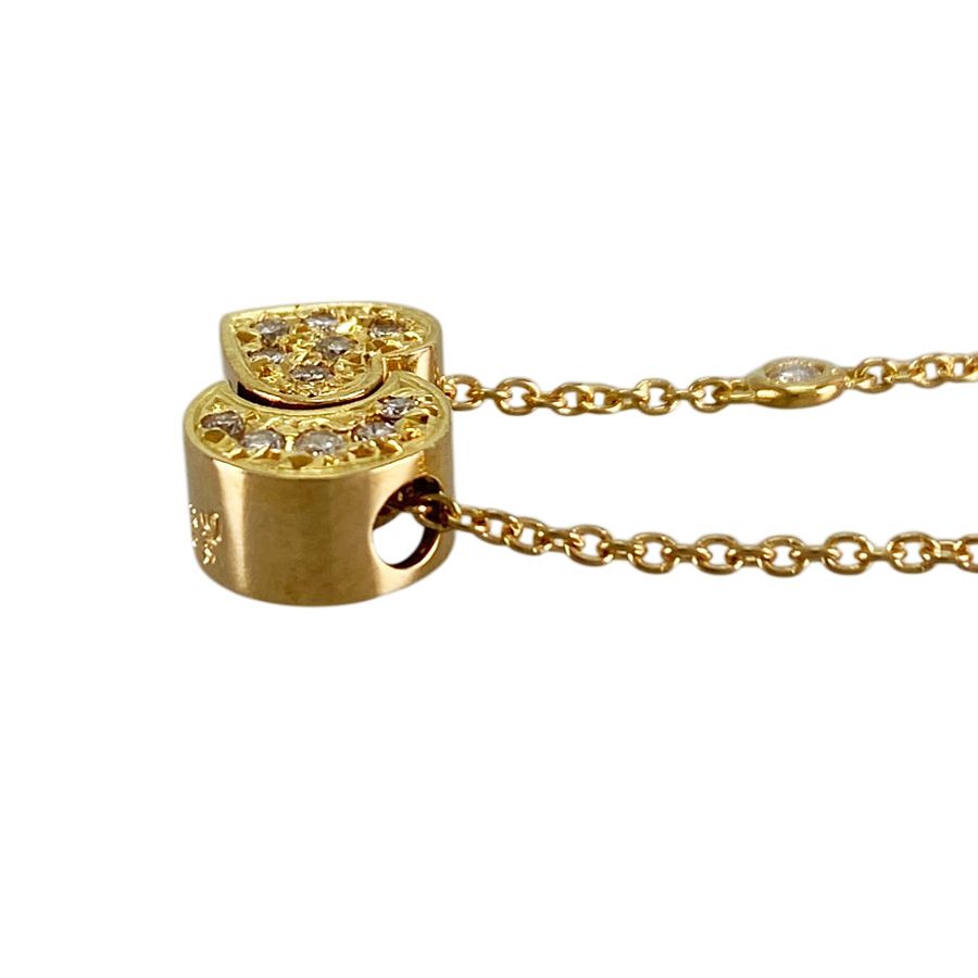 スタージュエリー STAR JEWELRY K18YG ダイヤモンド ネックレス sst【中古】 スタージュエリー STAR JEWELRY K18YG ダイヤモンド ネックレス sst【中古】
