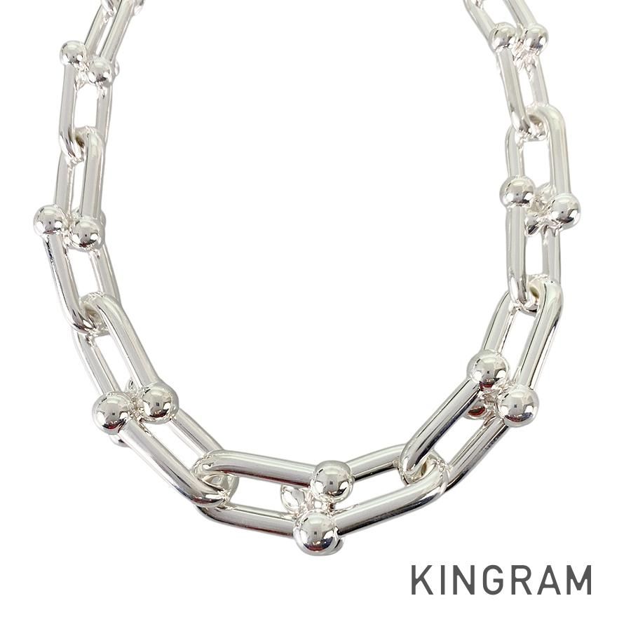 ティファニー TIFFANY&Co. ハードウェア グラジュエイテッド リンク Sv925 ネックレス sst【中古】