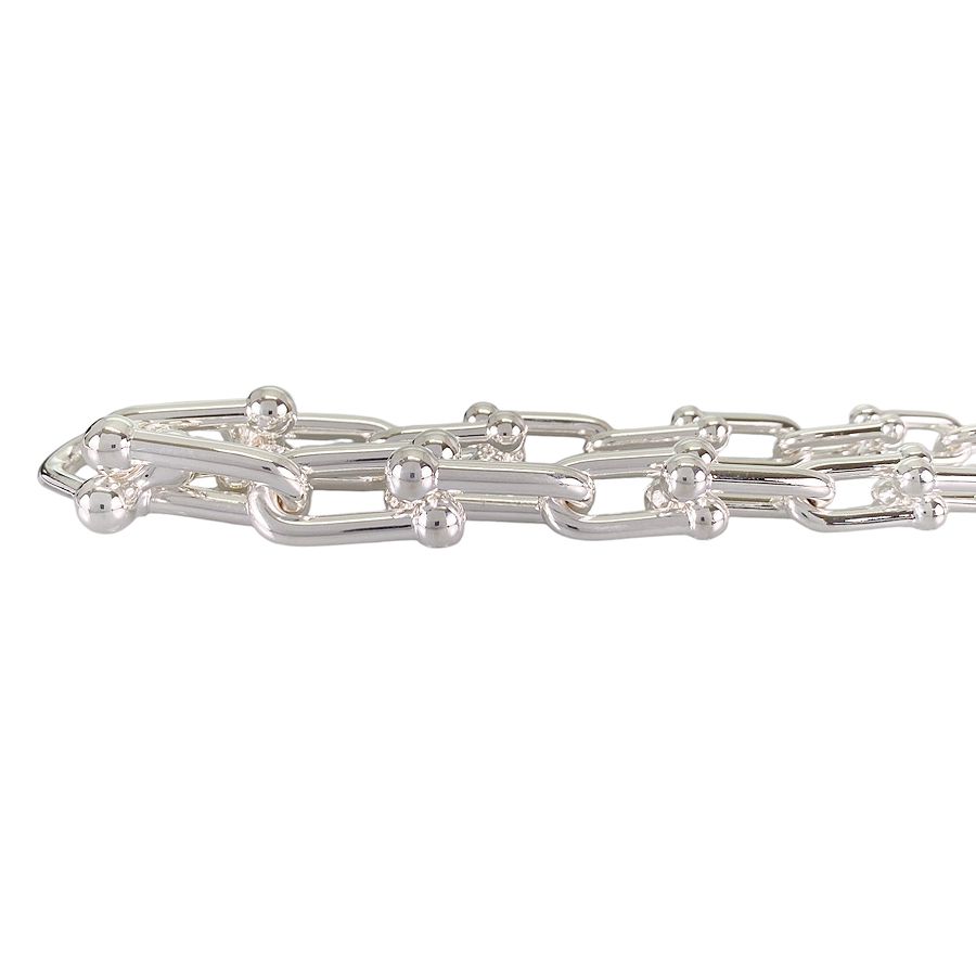 ティファニー TIFFANY&Co. ハードウェア グラジュエイテッド リンク Sv925 ネックレス sst【中古】 ティファニー TIFFANY&Co. ハードウェア グラジュエイテッド リンク Sv925 ネックレス sst【中古】