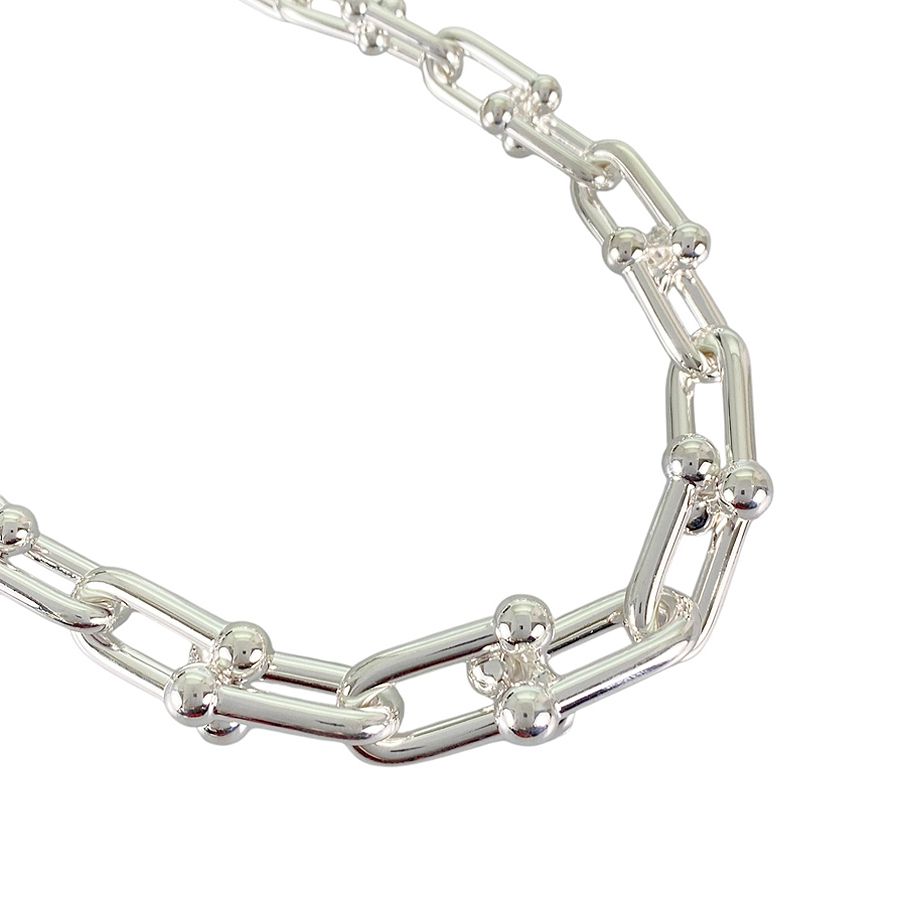 ティファニー TIFFANY&Co. ハードウェア グラジュエイテッド リンク Sv925 ネックレス sst【中古】 ティファニー TIFFANY&Co. ハードウェア グラジュエイテッド リンク Sv925 ネックレス sst【中古】