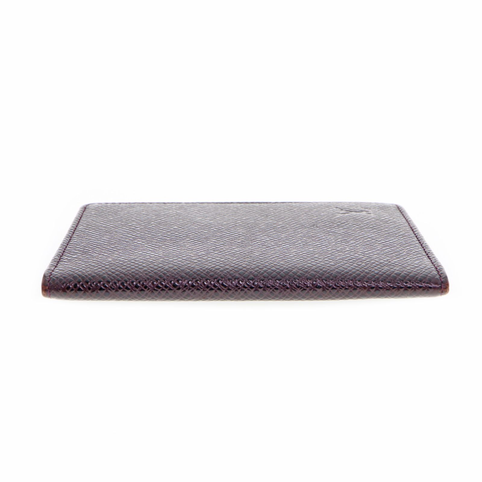 【中古】LOUIS VUITTON ルイヴィトン M30496 ポルト2カルト・ヴェルティカル タイガ レザー パスケース カードケース レディース メンズ ケース アカジュ ブラウン ブランド