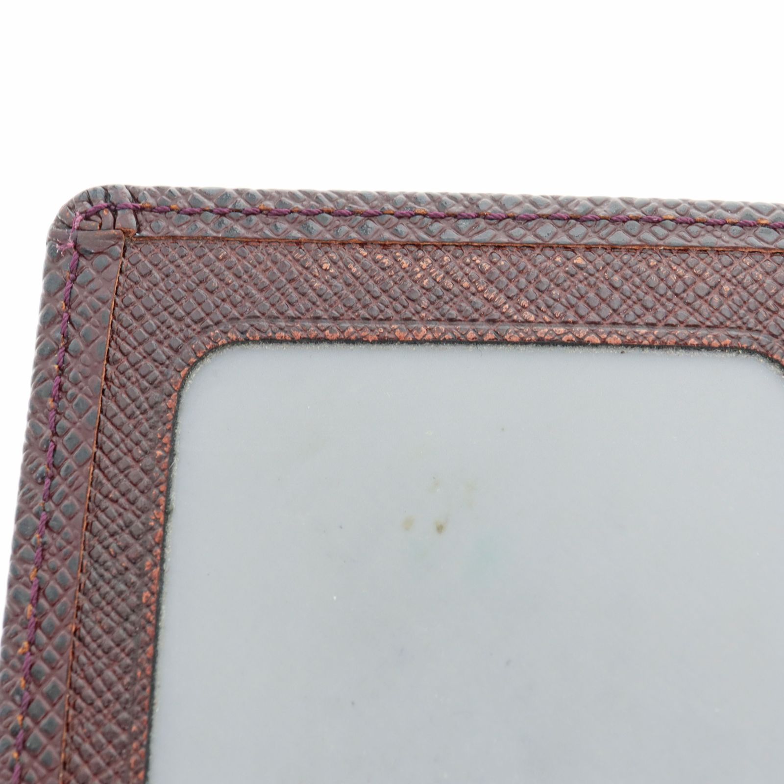 【中古】LOUIS VUITTON ルイヴィトン M30496 ポルト2カルト・ヴェルティカル タイガ レザー パスケース カードケース レディース メンズ ケース アカジュ ブラウン ブランド