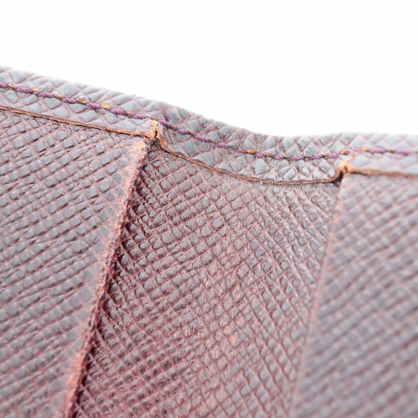 【中古】LOUIS VUITTON ルイヴィトン M30496 ポルト2カルト・ヴェルティカル タイガ レザー パスケース カードケース レディース メンズ ケース アカジュ ブラウン ブランド