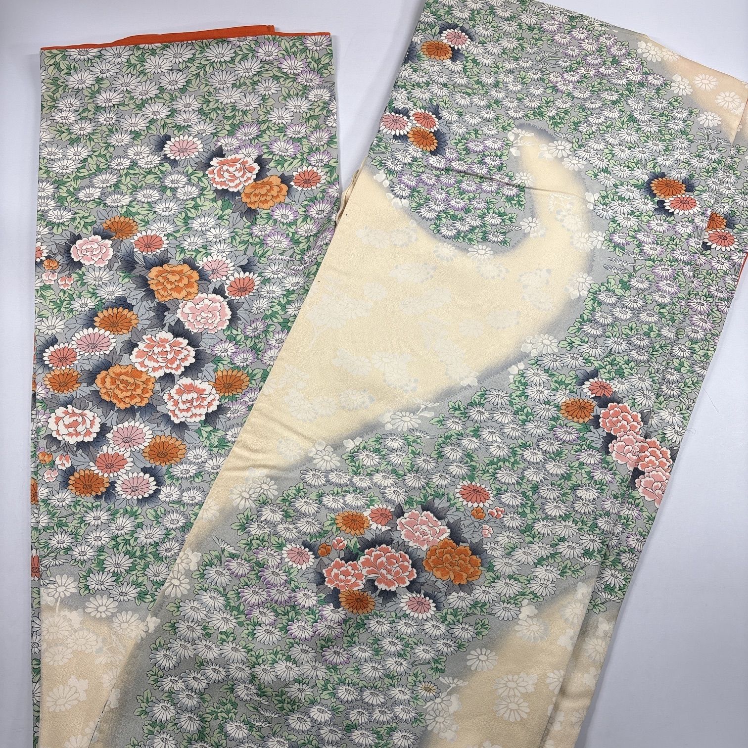 振袖 4枚 正絹 着物まとめ売り【6129】同梱購入歓迎 リメイク用 着付け