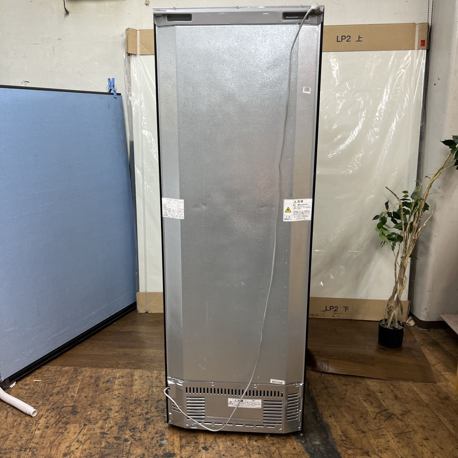 【名古屋市近郊配送設置無料】S249 ⭐ AQUA ❘ アクア 冷蔵庫 AQR-361F-K [355L /4ドア /右開き/] ⭐動作確認済⭐クリーニング済
